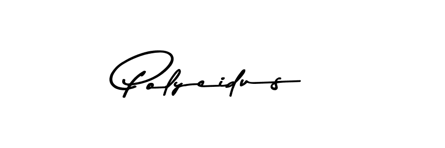Create a beautiful signature design for name Polyeidus. With this signature (Asem Kandis PERSONAL USE) fonts, you can make a handwritten signature for free. Polyeidus signature style 9 images and pictures png