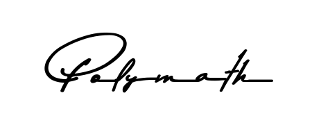 Create a beautiful signature design for name Polymath. With this signature (Asem Kandis PERSONAL USE) fonts, you can make a handwritten signature for free. Polymath signature style 9 images and pictures png