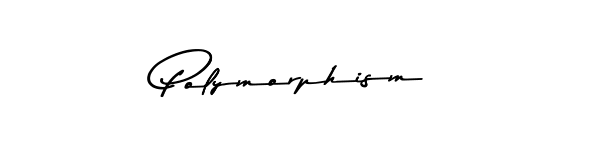 Asem Kandis PERSONAL USE is a professional signature style that is perfect for those who want to add a touch of class to their signature. It is also a great choice for those who want to make their signature more unique. Get Polymorphism name to fancy signature for free. Polymorphism signature style 9 images and pictures png