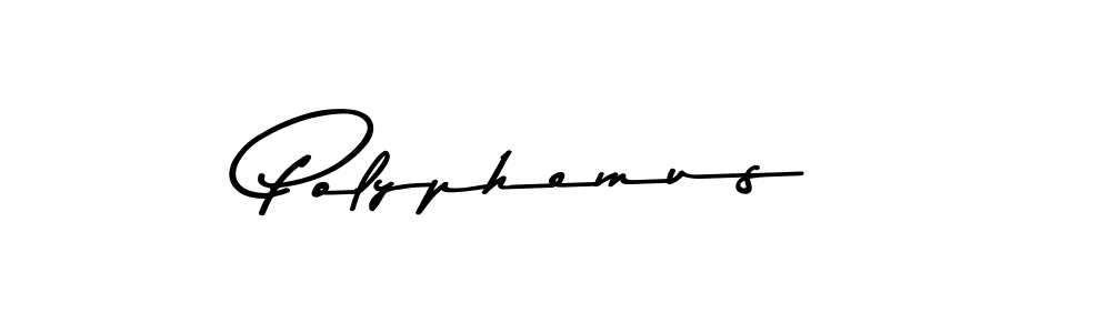 Design your own signature with our free online signature maker. With this signature software, you can create a handwritten (Asem Kandis PERSONAL USE) signature for name Polyphemus. Polyphemus signature style 9 images and pictures png