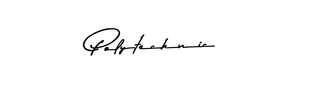 How to make Polytechnic name signature. Use Asem Kandis PERSONAL USE style for creating short signs online. This is the latest handwritten sign. Polytechnic signature style 9 images and pictures png