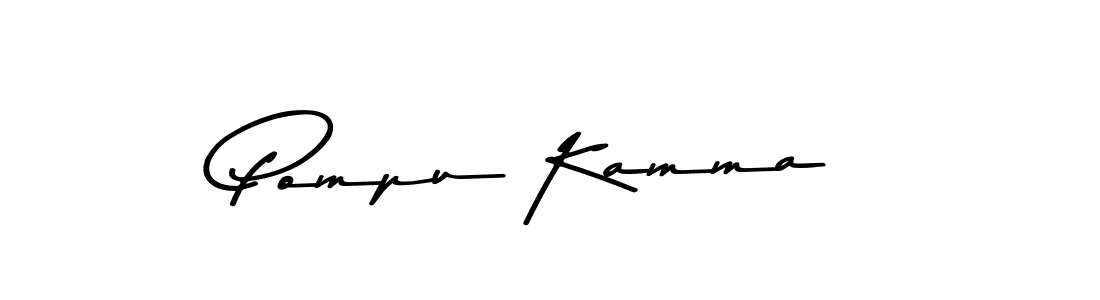 It looks lik you need a new signature style for name Pompu Kamma. Design unique handwritten (Asem Kandis PERSONAL USE) signature with our free signature maker in just a few clicks. Pompu Kamma signature style 9 images and pictures png