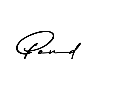 Make a beautiful signature design for name Pond. Use this online signature maker to create a handwritten signature for free. Pond signature style 9 images and pictures png