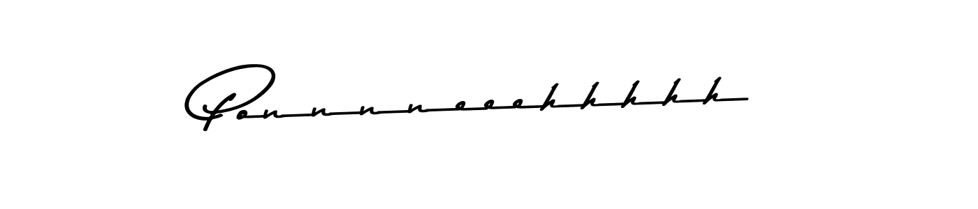Design your own signature with our free online signature maker. With this signature software, you can create a handwritten (Asem Kandis PERSONAL USE) signature for name Ponnnneeehhhhh. Ponnnneeehhhhh signature style 9 images and pictures png