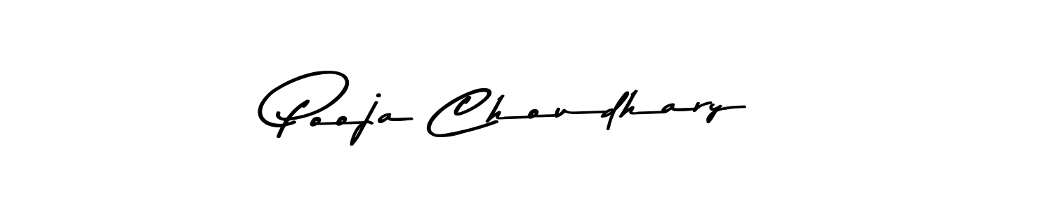 Pooja Choudhary stylish signature style. Best Handwritten Sign (Asem Kandis PERSONAL USE) for my name. Handwritten Signature Collection Ideas for my name Pooja Choudhary. Pooja Choudhary signature style 9 images and pictures png