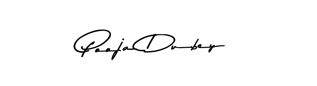 How to make Pooja Dubey name signature. Use Asem Kandis PERSONAL USE style for creating short signs online. This is the latest handwritten sign. Pooja Dubey signature style 9 images and pictures png