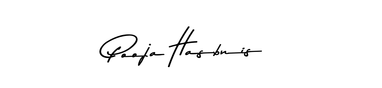 Make a beautiful signature design for name Pooja Hasbnis. Use this online signature maker to create a handwritten signature for free. Pooja Hasbnis signature style 9 images and pictures png