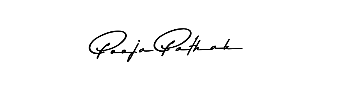 Create a beautiful signature design for name Pooja Pathak. With this signature (Asem Kandis PERSONAL USE) fonts, you can make a handwritten signature for free. Pooja Pathak signature style 9 images and pictures png