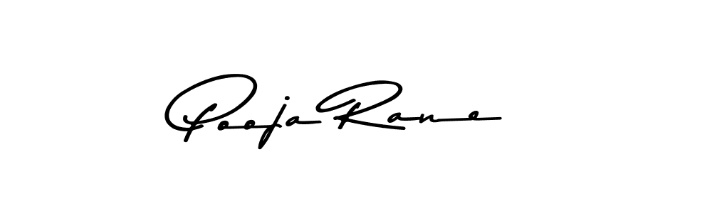 Create a beautiful signature design for name Pooja Rane. With this signature (Asem Kandis PERSONAL USE) fonts, you can make a handwritten signature for free. Pooja Rane signature style 9 images and pictures png