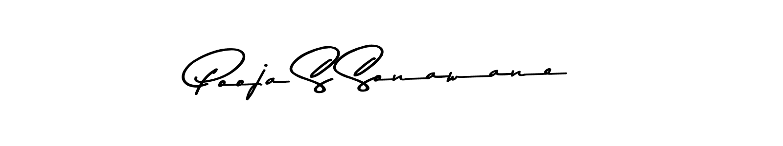 Use a signature maker to create a handwritten signature online. With this signature software, you can design (Asem Kandis PERSONAL USE) your own signature for name Pooja S Sonawane. Pooja S Sonawane signature style 9 images and pictures png