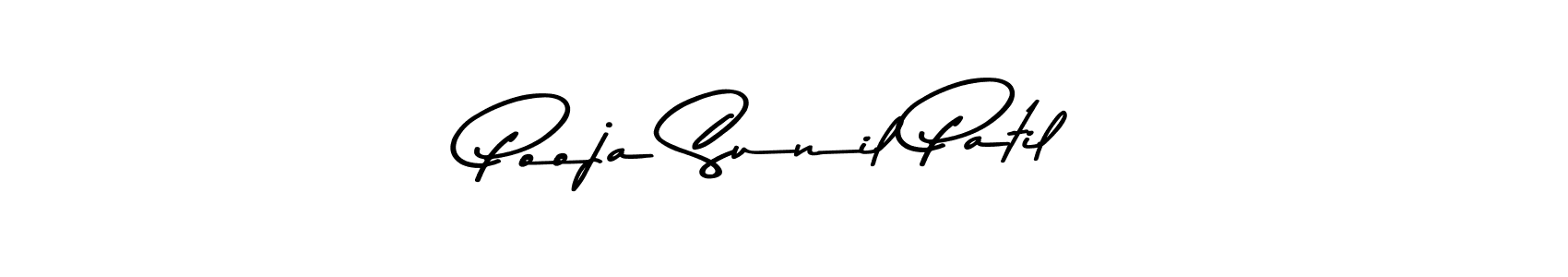 Use a signature maker to create a handwritten signature online. With this signature software, you can design (Asem Kandis PERSONAL USE) your own signature for name Pooja Sunil Patil. Pooja Sunil Patil signature style 9 images and pictures png