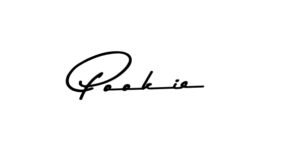 Use a signature maker to create a handwritten signature online. With this signature software, you can design (Asem Kandis PERSONAL USE) your own signature for name Pookie. Pookie signature style 9 images and pictures png