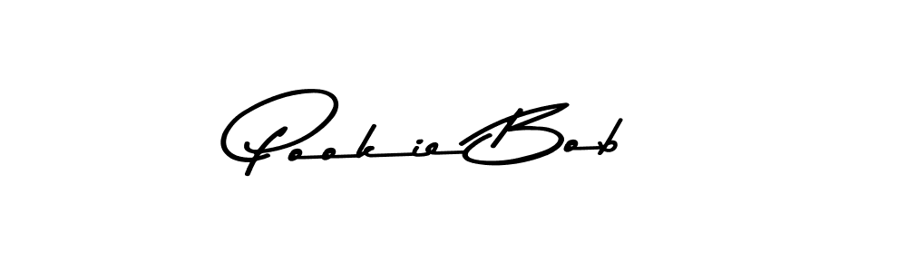 Design your own signature with our free online signature maker. With this signature software, you can create a handwritten (Asem Kandis PERSONAL USE) signature for name Pookie Bob. Pookie Bob signature style 9 images and pictures png