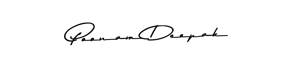 It looks lik you need a new signature style for name Poonam Deepak. Design unique handwritten (Asem Kandis PERSONAL USE) signature with our free signature maker in just a few clicks. Poonam Deepak signature style 9 images and pictures png
