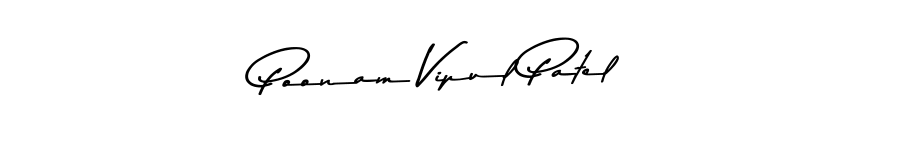 Make a beautiful signature design for name Poonam Vipul Patel. Use this online signature maker to create a handwritten signature for free. Poonam Vipul Patel signature style 9 images and pictures png