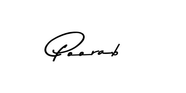 The best way (Asem Kandis PERSONAL USE) to make a short signature is to pick only two or three words in your name. The name Poorab include a total of six letters. For converting this name. Poorab signature style 9 images and pictures png