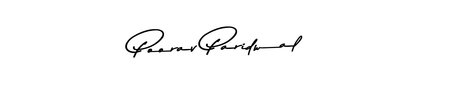 Here are the top 10 professional signature styles for the name Poorav Paridwal. These are the best autograph styles you can use for your name. Poorav Paridwal signature style 9 images and pictures png