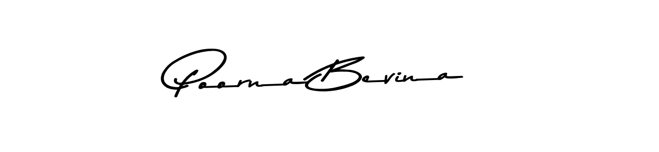Check out images of Autograph of Poorna Bevina name. Actor Poorna Bevina Signature Style. Asem Kandis PERSONAL USE is a professional sign style online. Poorna Bevina signature style 9 images and pictures png
