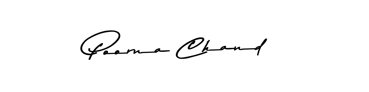 Also You can easily find your signature by using the search form. We will create Poorna Chand name handwritten signature images for you free of cost using Asem Kandis PERSONAL USE sign style. Poorna Chand signature style 9 images and pictures png