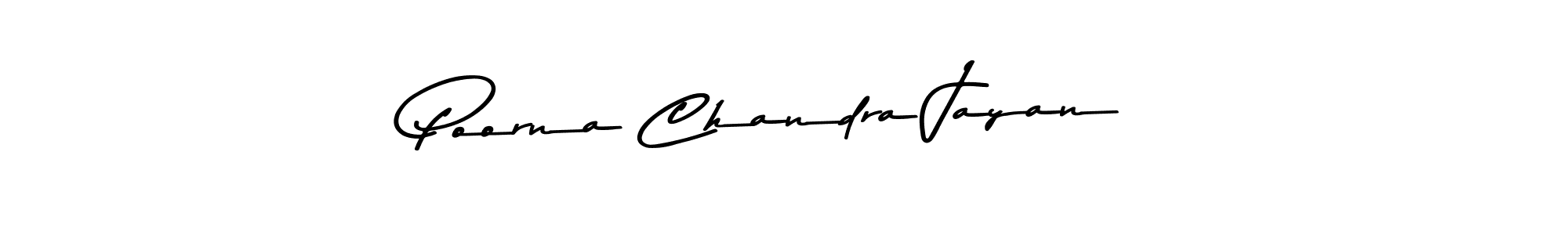 The best way (Asem Kandis PERSONAL USE) to make a short signature is to pick only two or three words in your name. The name Poorna Chandra Jayan include a total of six letters. For converting this name. Poorna Chandra Jayan signature style 9 images and pictures png