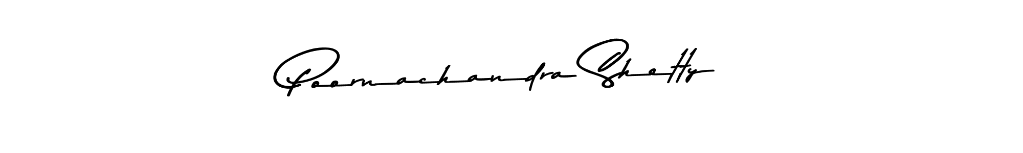 Also You can easily find your signature by using the search form. We will create Poornachandra Shetty name handwritten signature images for you free of cost using Asem Kandis PERSONAL USE sign style. Poornachandra Shetty signature style 9 images and pictures png
