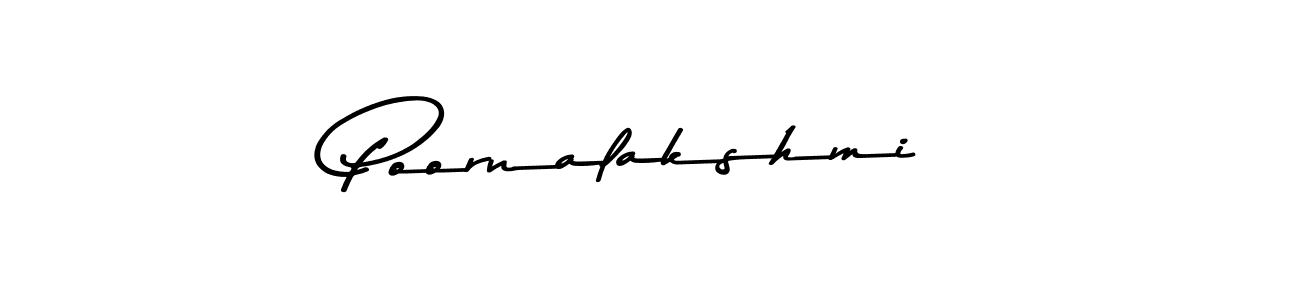 Make a beautiful signature design for name Poornalakshmi. With this signature (Asem Kandis PERSONAL USE) style, you can create a handwritten signature for free. Poornalakshmi signature style 9 images and pictures png