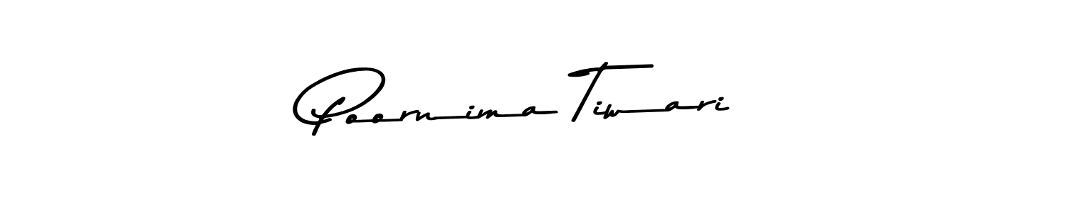 Make a beautiful signature design for name Poornima Tiwari. With this signature (Asem Kandis PERSONAL USE) style, you can create a handwritten signature for free. Poornima Tiwari signature style 9 images and pictures png
