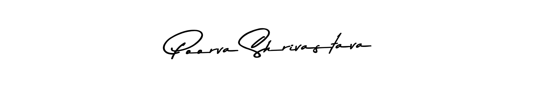 How to make Poorva Shrivastava signature? Asem Kandis PERSONAL USE is a professional autograph style. Create handwritten signature for Poorva Shrivastava name. Poorva Shrivastava signature style 9 images and pictures png