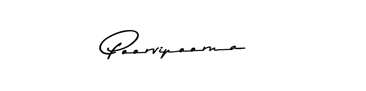 You should practise on your own different ways (Asem Kandis PERSONAL USE) to write your name (Poorvipoorna) in signature. don't let someone else do it for you. Poorvipoorna signature style 9 images and pictures png