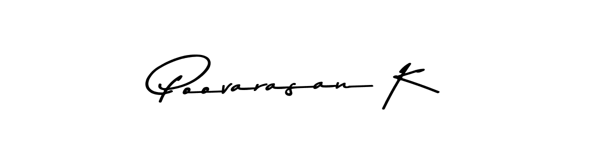 How to Draw Poovarasan K signature style? Asem Kandis PERSONAL USE is a latest design signature styles for name Poovarasan K. Poovarasan K signature style 9 images and pictures png