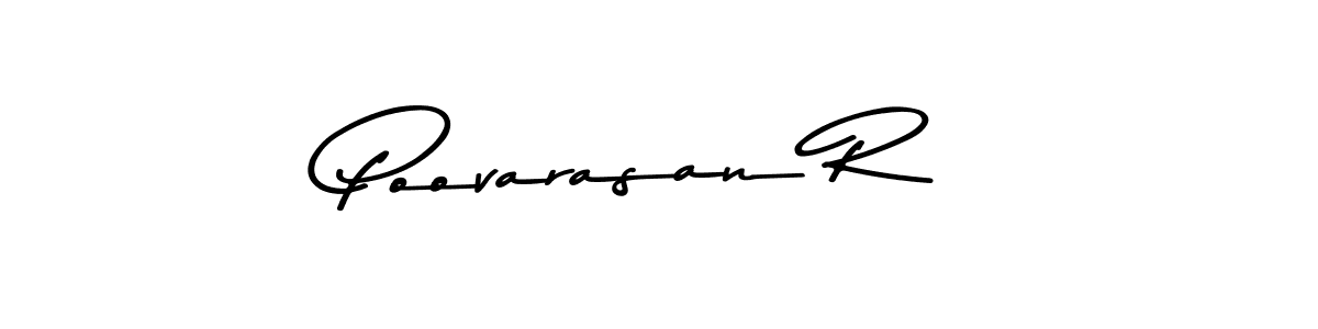 Make a beautiful signature design for name Poovarasan R. Use this online signature maker to create a handwritten signature for free. Poovarasan R signature style 9 images and pictures png