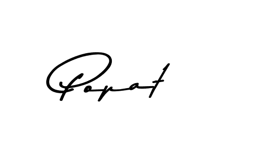 Popat stylish signature style. Best Handwritten Sign (Asem Kandis PERSONAL USE) for my name. Handwritten Signature Collection Ideas for my name Popat. Popat signature style 9 images and pictures png