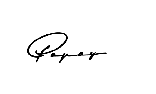 Use a signature maker to create a handwritten signature online. With this signature software, you can design (Asem Kandis PERSONAL USE) your own signature for name Popoy. Popoy signature style 9 images and pictures png