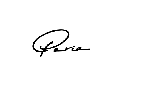 if you are searching for the best signature style for your name Poria. so please give up your signature search. here we have designed multiple signature styles  using Asem Kandis PERSONAL USE. Poria signature style 9 images and pictures png