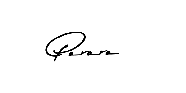 Also You can easily find your signature by using the search form. We will create Pororo name handwritten signature images for you free of cost using Asem Kandis PERSONAL USE sign style. Pororo signature style 9 images and pictures png