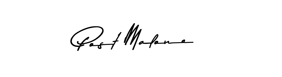 How to make Post Malone name signature. Use Asem Kandis PERSONAL USE style for creating short signs online. This is the latest handwritten sign. Post Malone signature style 9 images and pictures png