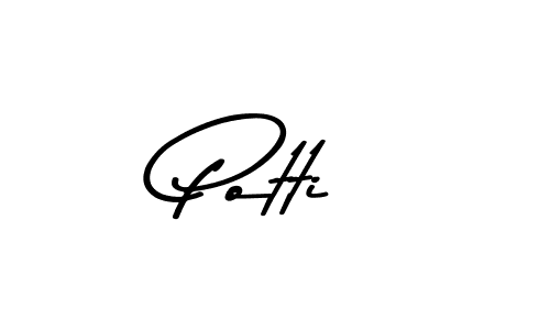 The best way (Asem Kandis PERSONAL USE) to make a short signature is to pick only two or three words in your name. The name Potti include a total of six letters. For converting this name. Potti signature style 9 images and pictures png