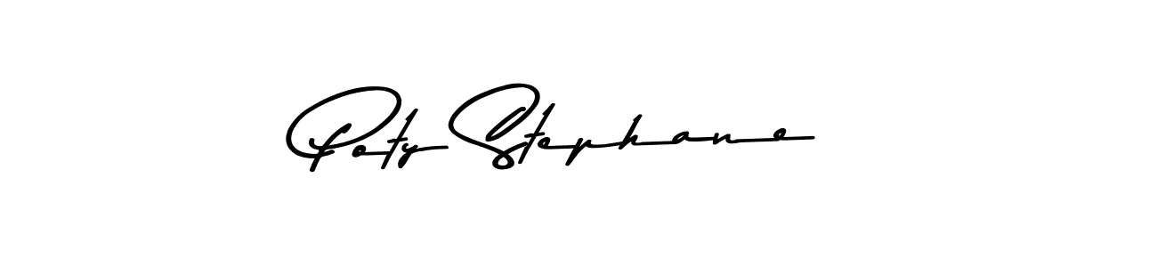 How to Draw Poty Stephane signature style? Asem Kandis PERSONAL USE is a latest design signature styles for name Poty Stephane. Poty Stephane signature style 9 images and pictures png