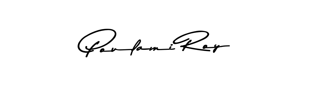 You should practise on your own different ways (Asem Kandis PERSONAL USE) to write your name (Poulami Roy) in signature. don't let someone else do it for you. Poulami Roy signature style 9 images and pictures png