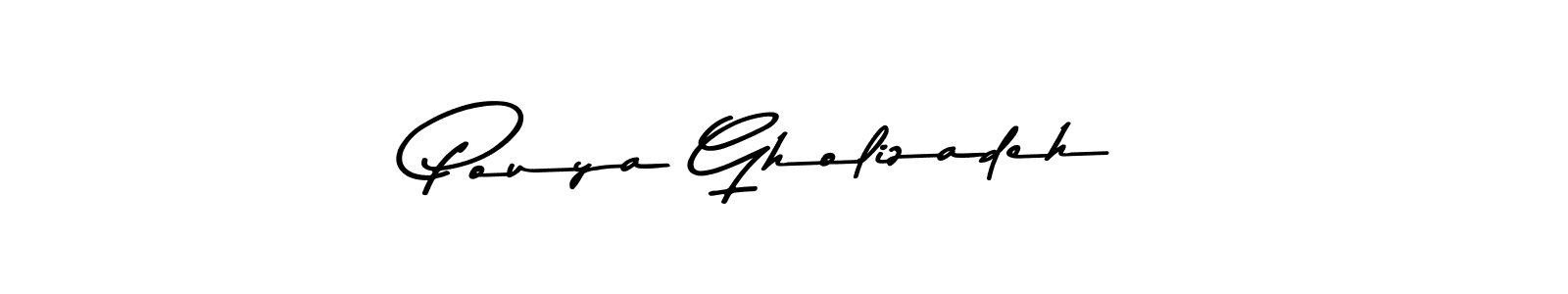Also You can easily find your signature by using the search form. We will create Pouya Gholizadeh name handwritten signature images for you free of cost using Asem Kandis PERSONAL USE sign style. Pouya Gholizadeh signature style 9 images and pictures png