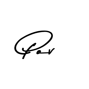 How to Draw Pov signature style? Asem Kandis PERSONAL USE is a latest design signature styles for name Pov. Pov signature style 9 images and pictures png