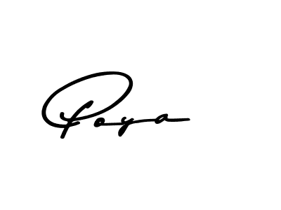 You should practise on your own different ways (Asem Kandis PERSONAL USE) to write your name (Poya) in signature. don't let someone else do it for you. Poya signature style 9 images and pictures png