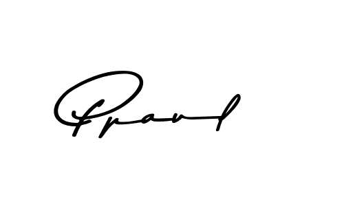 Create a beautiful signature design for name Ppaul. With this signature (Asem Kandis PERSONAL USE) fonts, you can make a handwritten signature for free. Ppaul signature style 9 images and pictures png