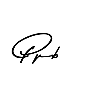 Make a beautiful signature design for name Ppb. With this signature (Asem Kandis PERSONAL USE) style, you can create a handwritten signature for free. Ppb signature style 9 images and pictures png
