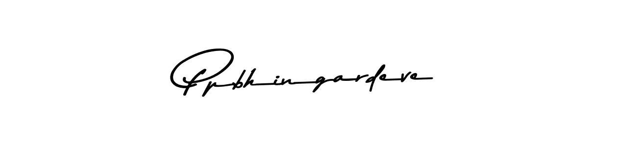 Also we have Ppbhingardeve name is the best signature style. Create professional handwritten signature collection using Asem Kandis PERSONAL USE autograph style. Ppbhingardeve signature style 9 images and pictures png