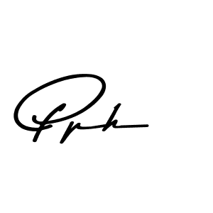 This is the best signature style for the Pph name. Also you like these signature font (Asem Kandis PERSONAL USE). Mix name signature. Pph signature style 9 images and pictures png