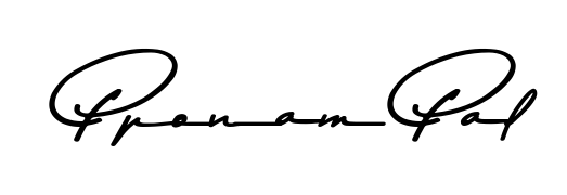 Master the art of signing with Pponam Pal written in fluent Asem Kandis PERSONAL USE script. A great template to practice and refine your handwriting. Pponam Pal signature style 9 images and pictures png
