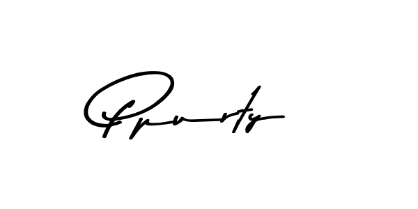 Also we have Ppurty name is the best signature style. Create professional handwritten signature collection using Asem Kandis PERSONAL USE autograph style. Ppurty signature style 9 images and pictures png