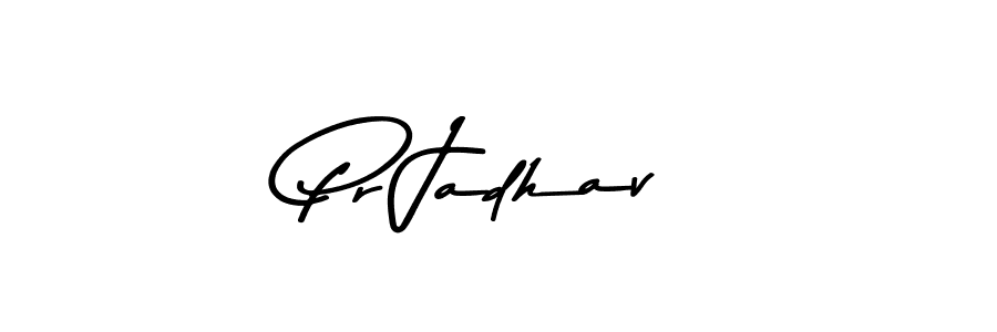 The best way (Asem Kandis PERSONAL USE) to make a short signature is to pick only two or three words in your name. The name Pr Jadhav include a total of six letters. For converting this name. Pr Jadhav signature style 9 images and pictures png
