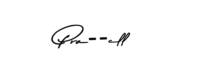 Design your own signature with our free online signature maker. With this signature software, you can create a handwritten (Asem Kandis PERSONAL USE) signature for name Pra--cll. Pra--cll signature style 9 images and pictures png